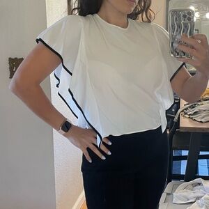 Butterfly arm Zara top